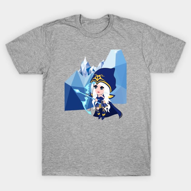 Ashe (Chibi) T-Shirt by zoddie